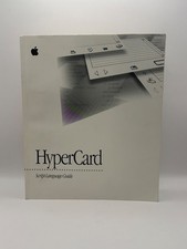 Apple HyperCard Script Language Guide Vintage Mac Programming Book 1993