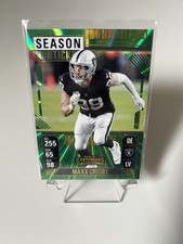 2024 Panini Contenders Football Maxx Crosby #52 Green Parallel Las Vegas Raiders