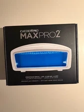Cuccio Max Pro 2 LED Curing Lamp Professional 5 Finger LED UV Gel  110 watt