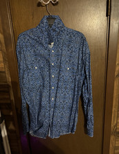 Pendleton Men s XL Blue Geometric Woven Long ...