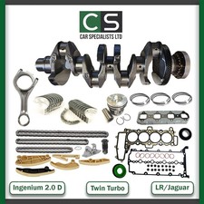 E-PACE F-PACE XE XF SPORTBRAKE 2.0 204DTA INGENIUM TWIN TURBO CRANKSHAFT REBUILD
