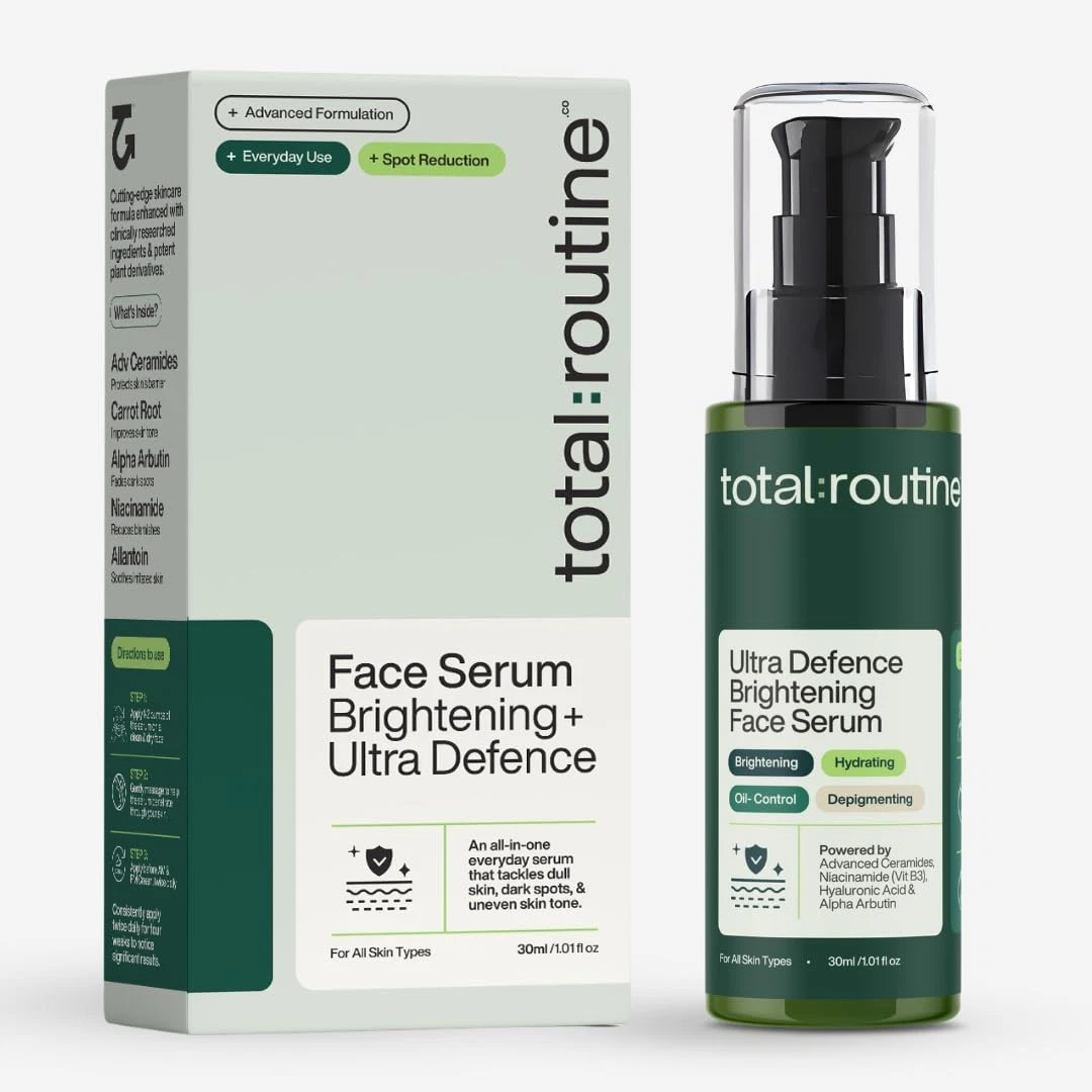 Total Routine Ultra Defence Brightening Face Serum For Soft Skin 30ml