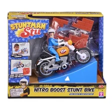 Stuntman Stu Nitro Boost Stunt Bike Rev and zoom