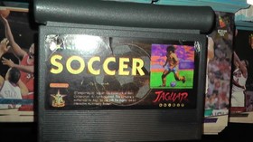 atari jaguar international sensible soccer game rare tested working