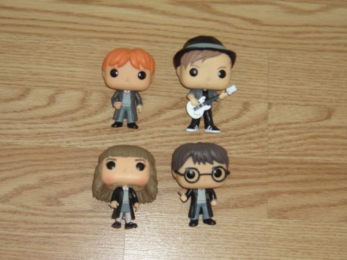 Funko Pop Lot of Harry Potter Figures 01-03 Ron Weasley Hermione