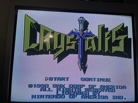 Crystalis (NES, 1990) CARTRIDGE ONLY - Tested