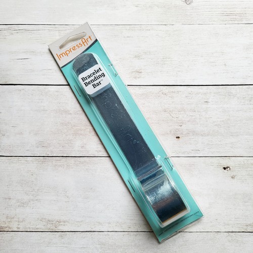 ImpressArt Bracelet Bending Bar Tool for Custom Stamped Metal Cuff Bracelets