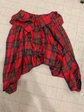 USED COMME DES GARCONS MODIFIED CHECK PANTS, 2005 GOOD