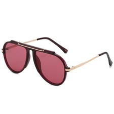 Aviator Sunglasses for Women Men Classic Retro 70s Sun Glasses Metal Temple