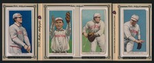 Historic Autographs Triple Folder Quad T206 Boston Lord Stahl Spencer Arellanes