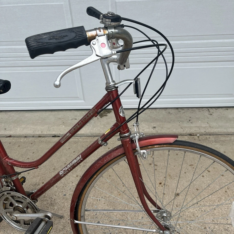 Bicicleta de carretera Schwinn World Tourist 1983 ¡de colección original completa! Foto 3 de 4