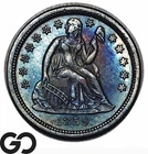 1859-O Seated Liberty Dime, Incredible Gem BU++, Galaxy Toner, Beautiful Luster