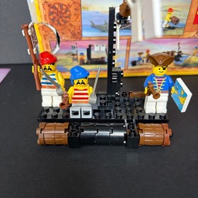 Vintage LEGO Pirates Set 6257 Castaway's Raft 100% Complete w/ Manual & Box 1989