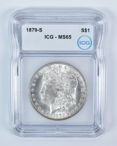 1879-S Morgan Silver Dollar MS65 ICG *2311