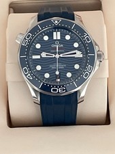 2021 Omega Seamaster 300 blue watch immaculate 21032422003001