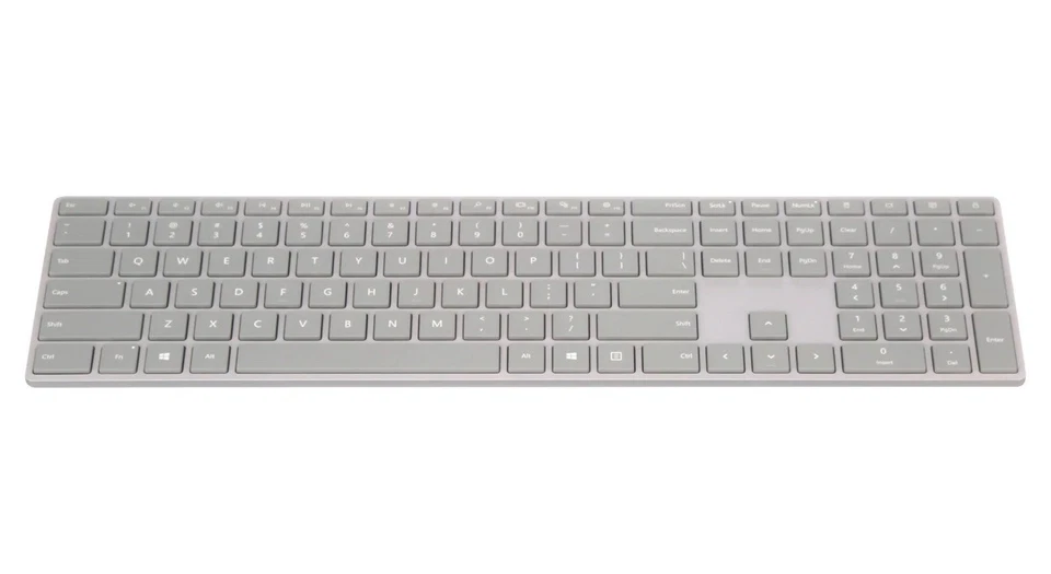 Open box Microsoft Surface Keyboard Model 1742 Wireless Silver Gray - Image 3 of 4