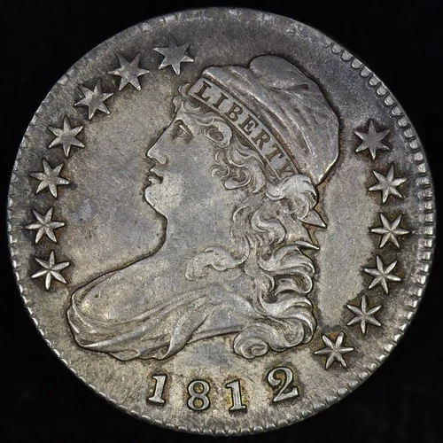 1812-P Capped Bust Half Dollar — photo from another recent sale