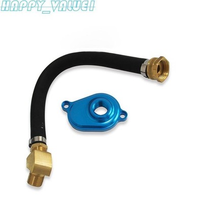 With Aluminum Anodize Adapter Tool Oil Cooler Back   Kit for   F250 *wq