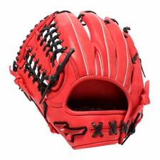 Mizuno WILL DRIVE RED 1AJGR34607 Outfield Size 14 LH Radish/Black Leather R86019