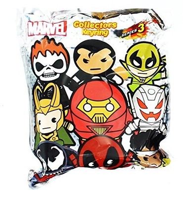 Marvel Blind Bagged 3D Foam Figural Keychain: Series 3