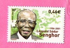 FRANCE - 2002 - YT3537**MNH - Leopold SEDAR SENGHOR - COTE 2€