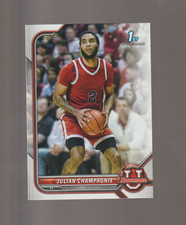 julian champagnie,2022 bowman u.nba,ncaa,st.johns,bishop,loughlin,brooklyn,spurs