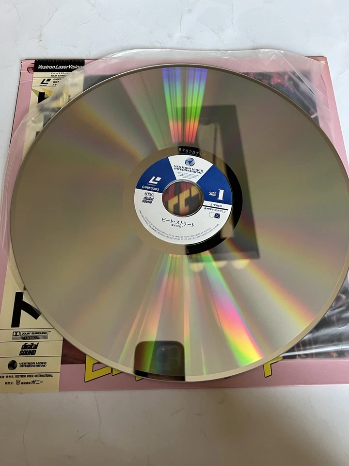 Beat Street 1984 Laserdisc LD Japan Arthur Baker Hip-Hop B-Boy G98F5382 - Image 4 of 4