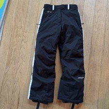Spyder Kids Youth 12 Black Snow Pants Waterproof Breathable Ski Snowboard