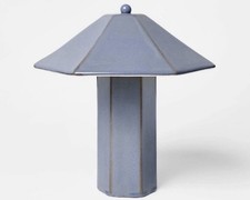 Ceramic Table Lamp Blue - Threshold Studio McGee - Brand New With tags