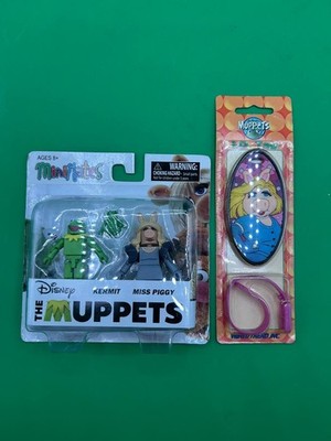 Disney Muppets Minimates Kermit Miss Piggy + Piggy LED Light - LV47