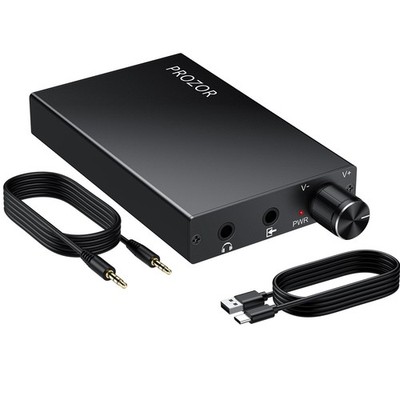 PROZOR Headphone Amplifier Portable 16-300Ω 3.5mm AUX