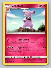 Carta Pokémon Granbull Sole e Luna 2017 91/149