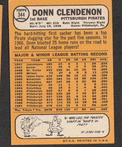 1968 Topps Baseball Cards Scegli una carta a scelta 295-660 EX X-MT 1/25 Set Break - Foto 93 di 490