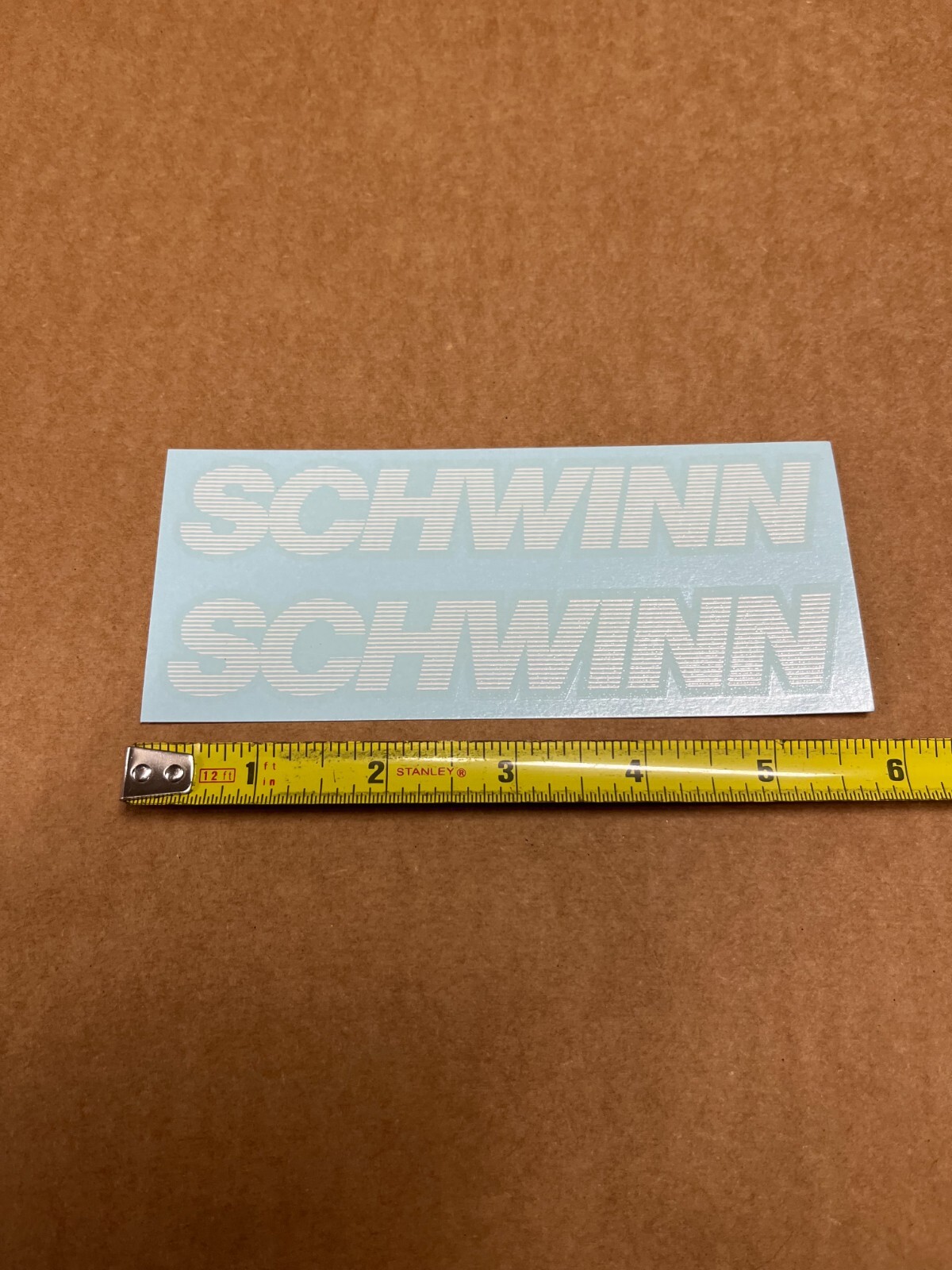 SCHWINN Roadbike Lightweight 26" Bicycle Bike Small White Downtube Decals & BMX