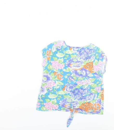 E Vie Womens Polyester Blend Wrap Blouse Size 10 - Picture 2 of 12