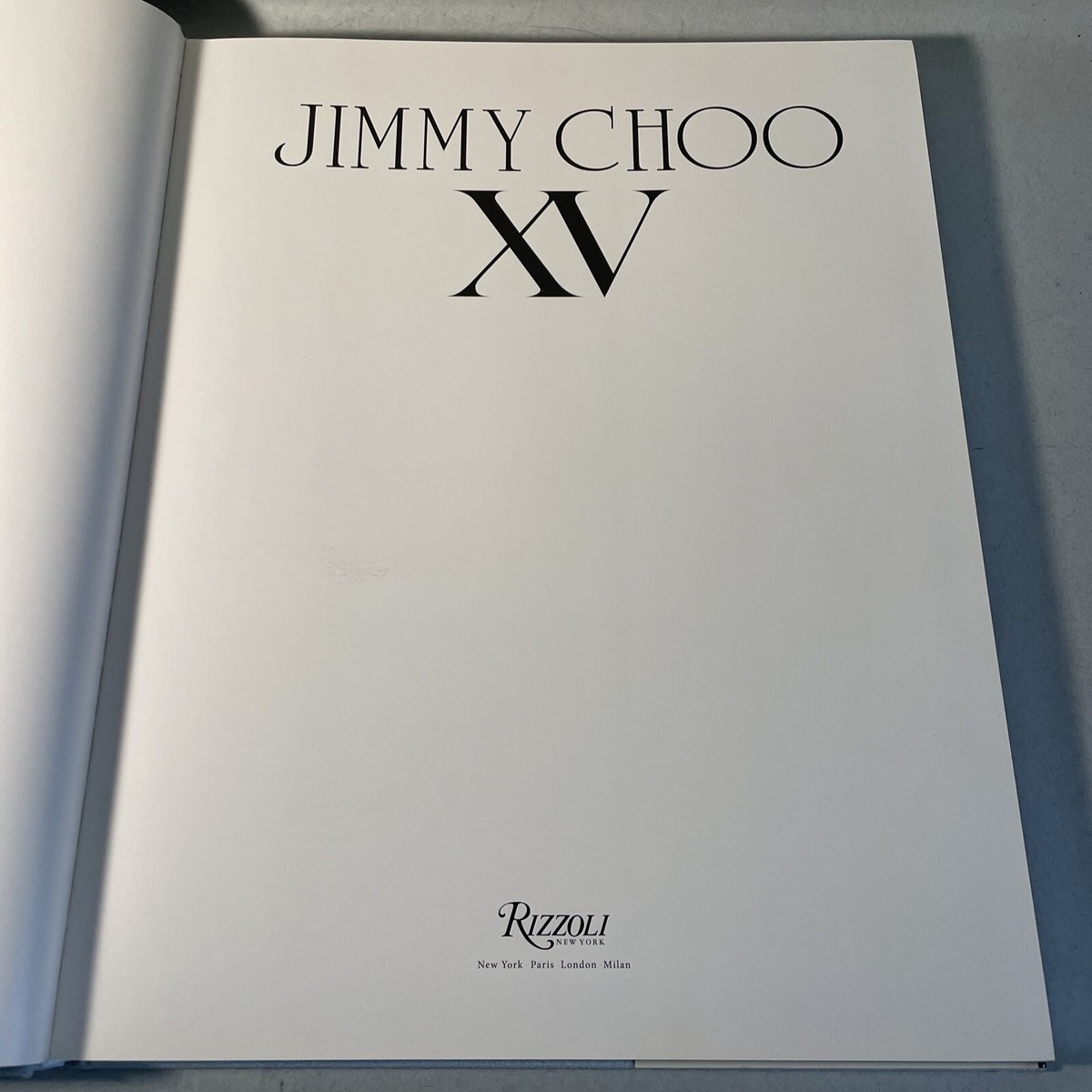 Fashion History: Jimmy Choo XV Shoes / Rizzoli Hardcover