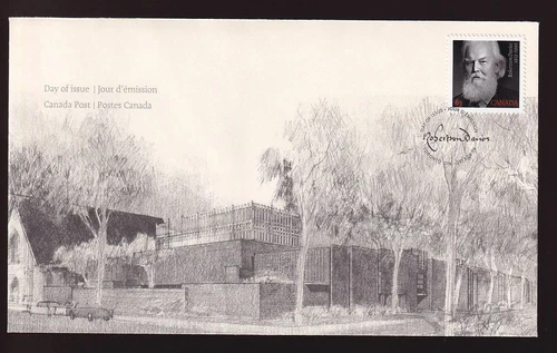 Canada FDC 2013 Writer Robertson Davies sc#2660