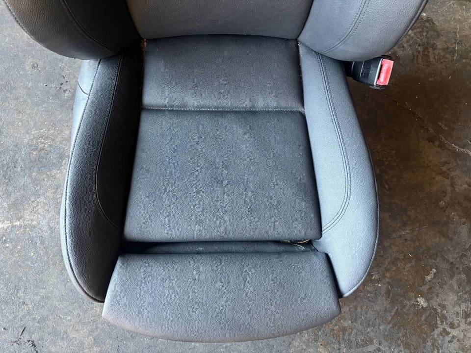 BMW 335I 328I 325I M3 OEM 07-13 2 PUERTAS DELANTERO DERECHO PASAJERO ASIENTO CUERO Foto 2 de 4