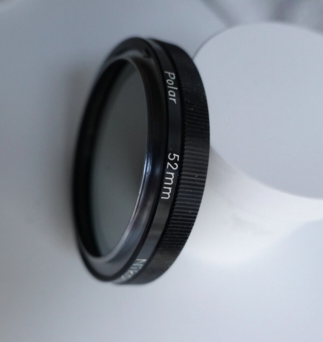 NIKON FILTRO POLARIZZATORE 52mm Screw-IN MOUNT NUOVO - Imagen 5 de 9