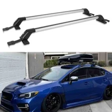 For Subaru WRX 2015-2021 Car Top Roof Rack Cross Bar Luggage Cargo Carrier+Lock