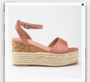 blush pink suede heels