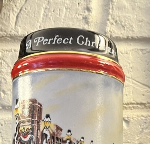 Birra Budweiser Anheuser 1992 serie natalizia Stein CS167 "Un Natale perfetto" - Foto 4 di 21