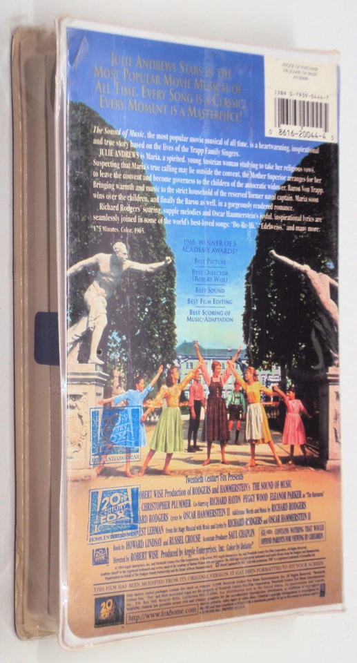 THE SOUND OF MUSIC New VHS Sealed 1965 Julie Andrews Classic Musical watermarks - Image 2 of 4