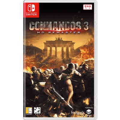 Commandos 3 HD Remaster [Korean English Chinese] Nintendo Switch
