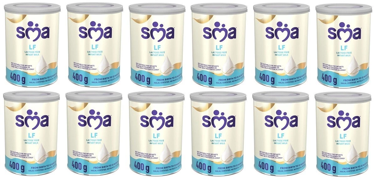 24x SMA Lactose Free 400g Advanced Gold System Infant Milk Formula & Omega 3 & 6
Opens in a new wind