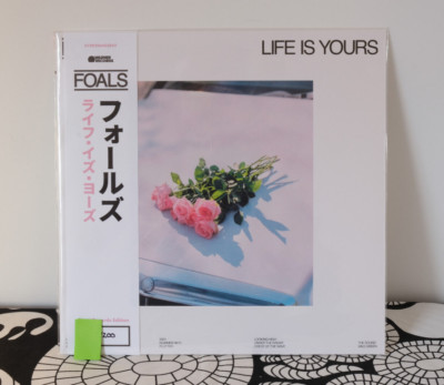 Assai Obi Edition Foals Life Is Yours Vinyl LP Assai Obi LTD of 200 White Colour