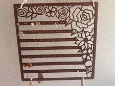 Hanging Earring Holder Earring Holder Gift Holds 67 Pairs of Earrings