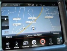 2015 -2016 Dodge Challenger Charger Ra4 Uconnect Radio Screen Vp4 Gps Navigation