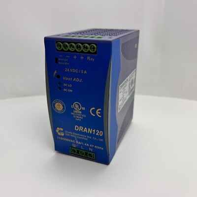 Chinfa DRAN120-24A Power Supply 115/230VAC 24VDC Netzteil