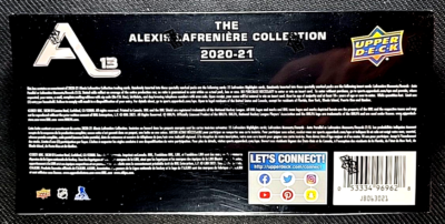 2020-21 Upper Deck NHL A13 Hockey Alexis Lafreniere Collection for